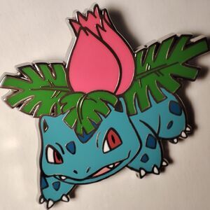 Pokemon TCG Ivysaur Enamel Pin Official Nintendo Collectible Lapel Badge